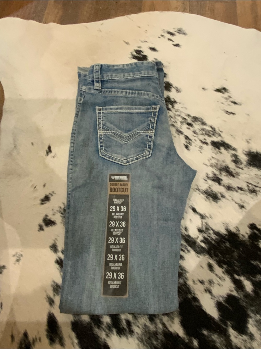 Rock & Roll Denim Bootcut Men’s Jeans - 29 x 36